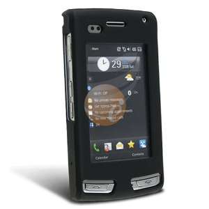  Coated Case for LG Incite CT810, Black Cell Phones & Accessories