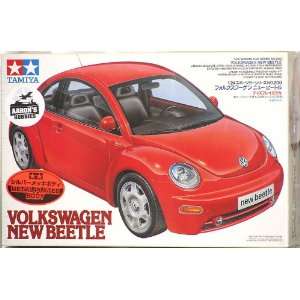  Tamiya 1/24 Volkswagen New Beetle w/Semi Gloss Metallic 
