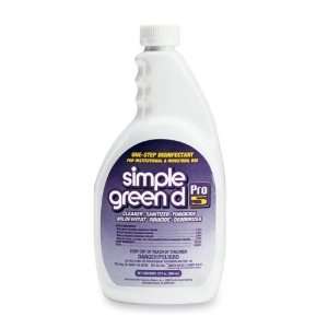 Simple Green Disinfectant Pro 5, 32oz, Herbal Pine Scent