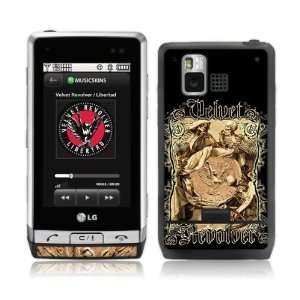   VX9700  Velvet Revolver  Golden Skull Skin Cell Phones & Accessories