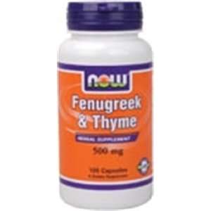  Fenugreek and Thyme 100 Capsules