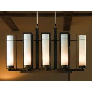 Hubbardton Forge 143285F 08 Burnished Steel New Town 8 Light Large 