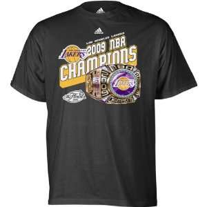 Los Angeles Lakers 2009 NBA Champions Ring T Shirt  Sports 