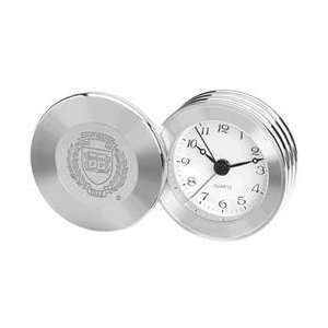  Yale   Rodeo II Travel Alarm Clock   Silver Sports 