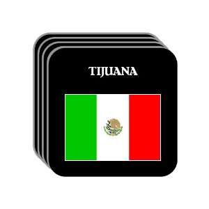 Mexico   TIJUANA Set of 4 Mini Mousepad Coasters