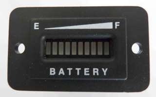 For use on any equipment where the battery status is important. It is 