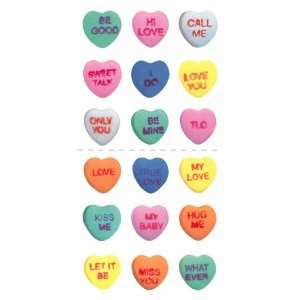  Sweetheart Candy Die Cut Photographic Stickers Arts 