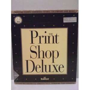  The Print Shop Deluxe   Windows 3.1 Version   3.5 inch 