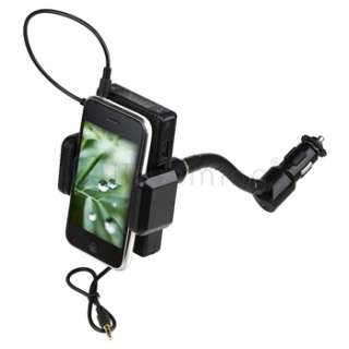 Wireless FM Transmitter Hands free Car Kit For iPhone 4 4S  