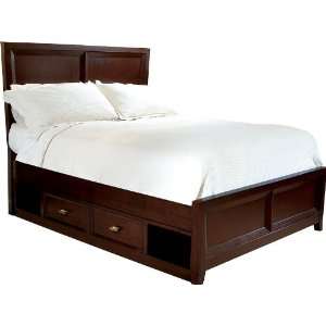  Ty Pennington Queen Platform Bed Kit with Chocolate Finish 