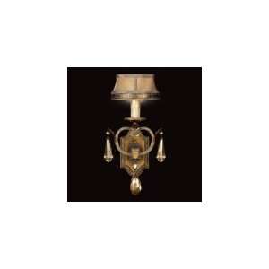  Fine Art Lamps 755550 Golden Aura 1 Light Wall Sconce in 
