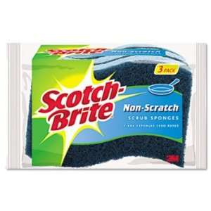  3M Scotch Brite No Scratch Scrub Sponge (MP 3) Office 