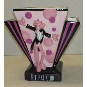 Pink Panther Kit Kat Blub Ceramic Vase