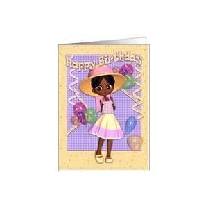  Birthday Card   Cute Little Girl Card Toys & Games