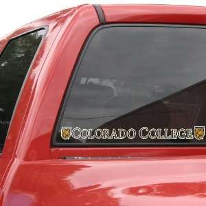 Colorado College Tigers Automobile Decal Strip