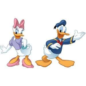  Donald Duck and Daisy Mega Decal Pack   Includes 1 Giant Donald 