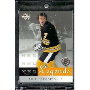 2001 /02 Upper Deck NHL Legends Hockey # 3 Phil Esposito Bruins   Mint 