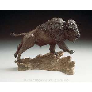  Buffalo Bronze Sculpture