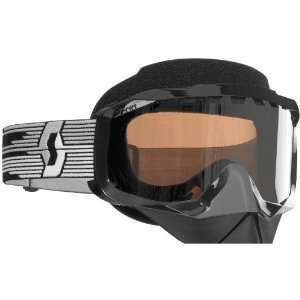   Scott Hustle Snow Cross Rose ACS Thermal Lens Black Goggle Automotive