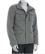 style #317447101 heather graphite wool Jaris four pocket coat
