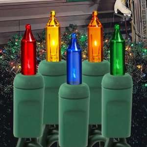  Color   150 Bulbs   4 ft. x 6 ft.   Green Wire  Christmas Net Lights 