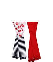 Jefferies Socks Sailor Girl Capri & Pima Cotton Rhumba Footless Tight 