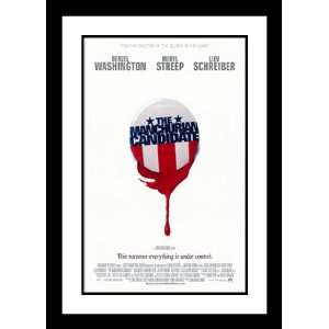  The Manchurian Candidate 32x45 Framed and Double Matted Movie 