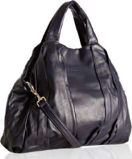 Martine Sitbon deep plum lambskin New Zealand shoulder bag   