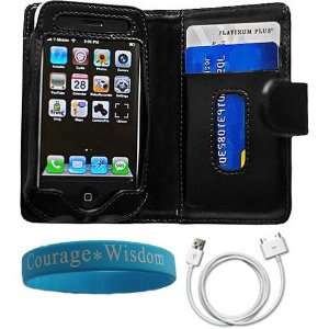   Sync Data Cable + Courage*Wisdom Wristband Cell Phones & Accessories