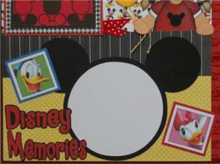  Premade 12x12 Scrapbook Pages   Disney Memories   PTBD  By BABS  