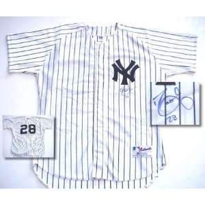  David Justice New York Yankees Autographed Jersey Sports 
