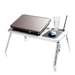  LAPTOP NOTEBOOK TABLE USB COOLING FAN & MOUSE PAD 