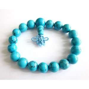   Beads Tibetan Buddhist Prayer Meditation Wrist Mala Rosary Bracelet