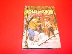 Walton Boys GOLD IN THE SNOW Hal Burton Whitman 1958  