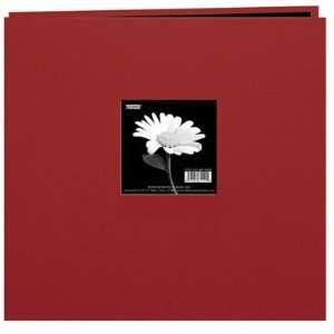 Champion Burgundy Earth Tones Fabric Frame 12 x 12 Scrapbook Album 