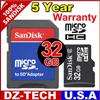 Lot of 10 SanDisk 32GB SDHC Class 4 Flash Memory Card  