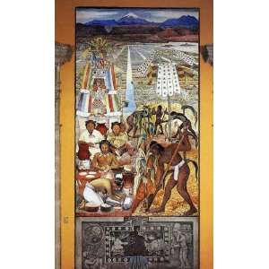  FRAMED oil paintings   Diego Rivera   24 x 40 inches 