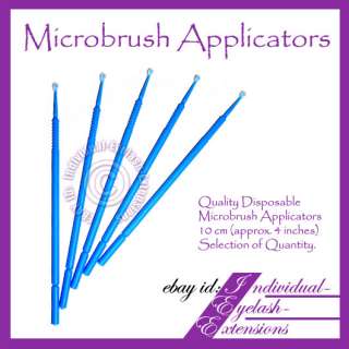   Applicators Disposable Individual Eyelash Extensions Microbrush  