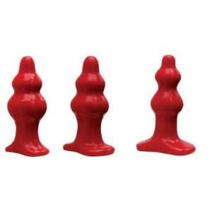  Red Tantus Severin Butt Plugs