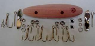 Double Trouble (5 hook) Wooden Lure Kit  