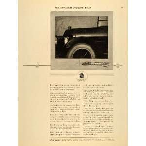  1919 Ad Antique Cadillac Car Train Detroit Michigan 