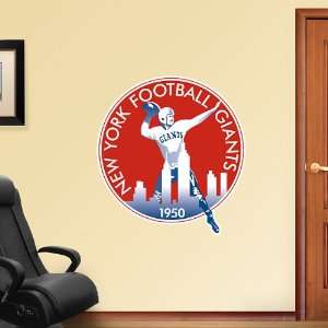  NFL New York Giants Classic Logo Vinyl Wall Graphic Decal 