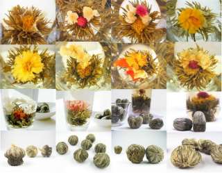 12 Types Gift Blooming Tea * 12 Blooms *   