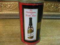   Life 1950s Flat top Beer can Keglined trademark Black Red Panel  
