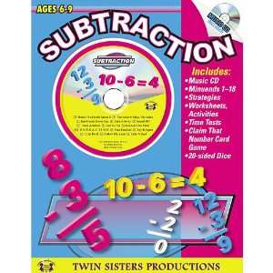   96 Page Activity Book & Music CD Twin Sisters Productions Music