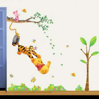 Winne the Pooh Tree Wall Removable Decals