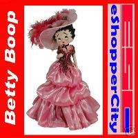 Betty Boop Porcelain Figural Doll Lamp, New  