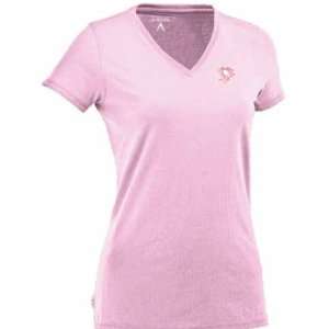 Pittsburgh Penguins Womens Dream Tee (Pink) Sports 