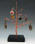Jewelry tree dispays stands items in wire tree sculpture store on 