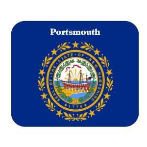  US State Flag   Portsmouth, New Hampshire (NH) Mouse Pad 